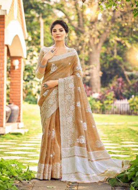 Lucknowi 4 By Stylewell 741-746 Designer Sarees Catalog